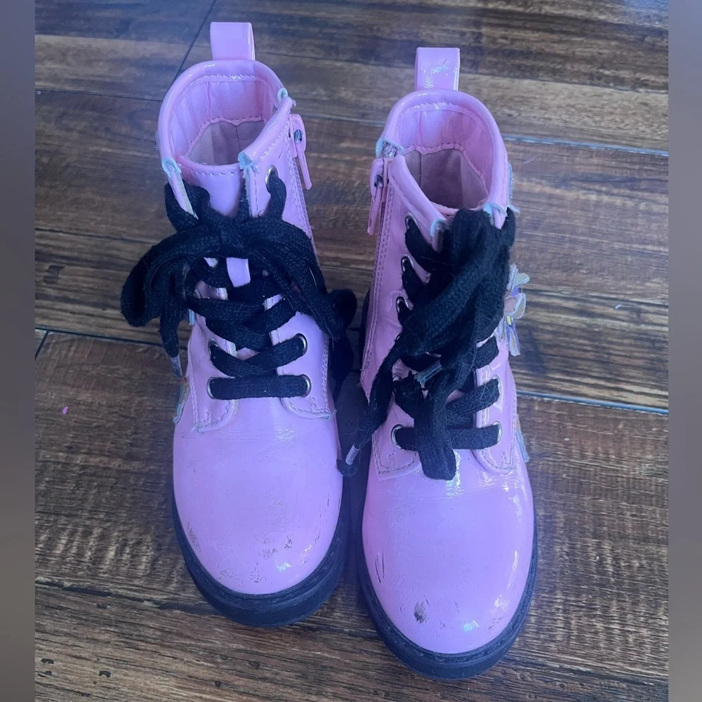 Steve Madden Toddler Combat Boots